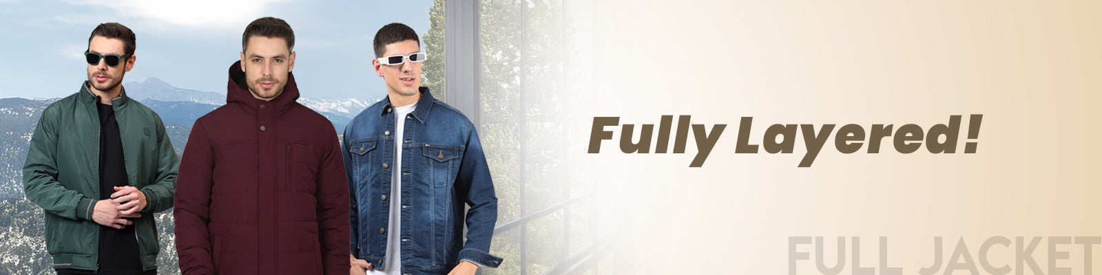Men's Full Sleeve Jackets