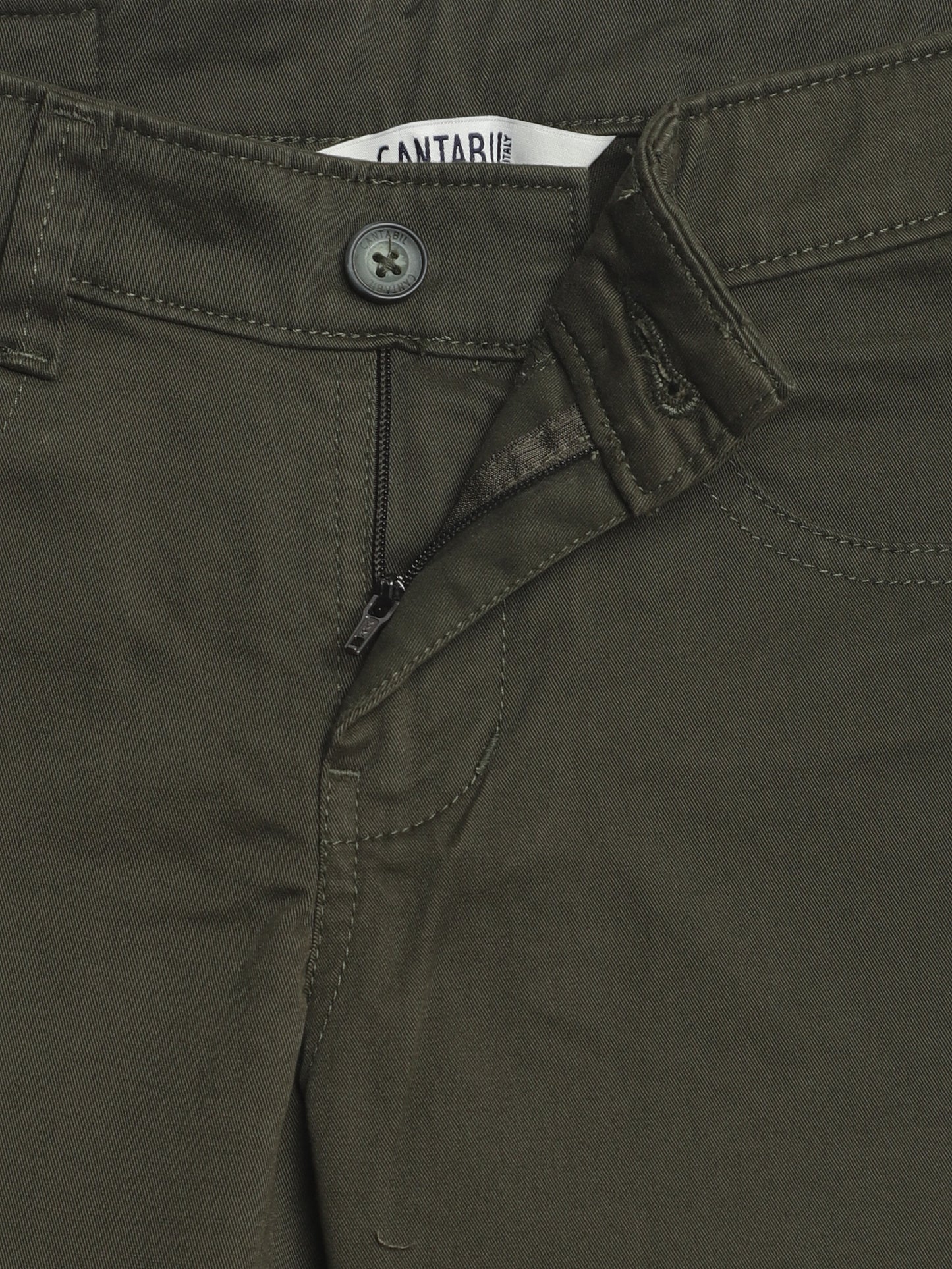 Cantabil Boys Olive Green Trouser (7121531273355)