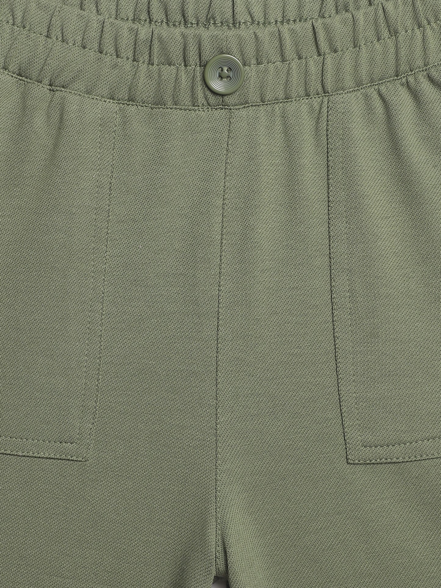 Cantabil Girls Olive Shorts (7135830376587)