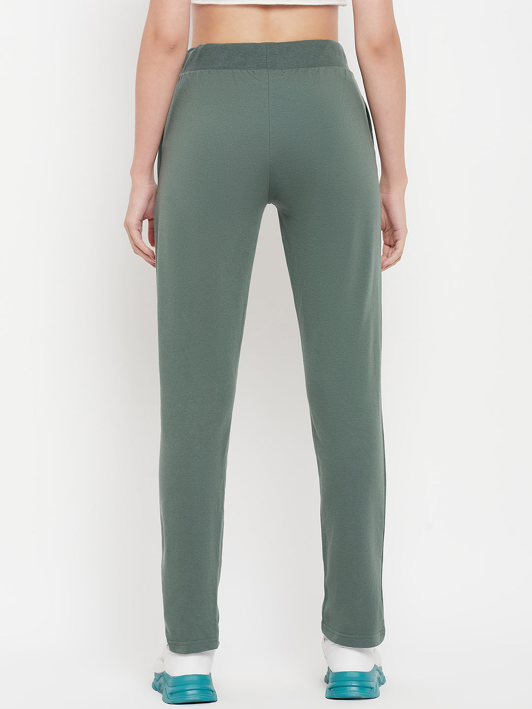 Cantabil Women Green Track Pant (7135575474315)