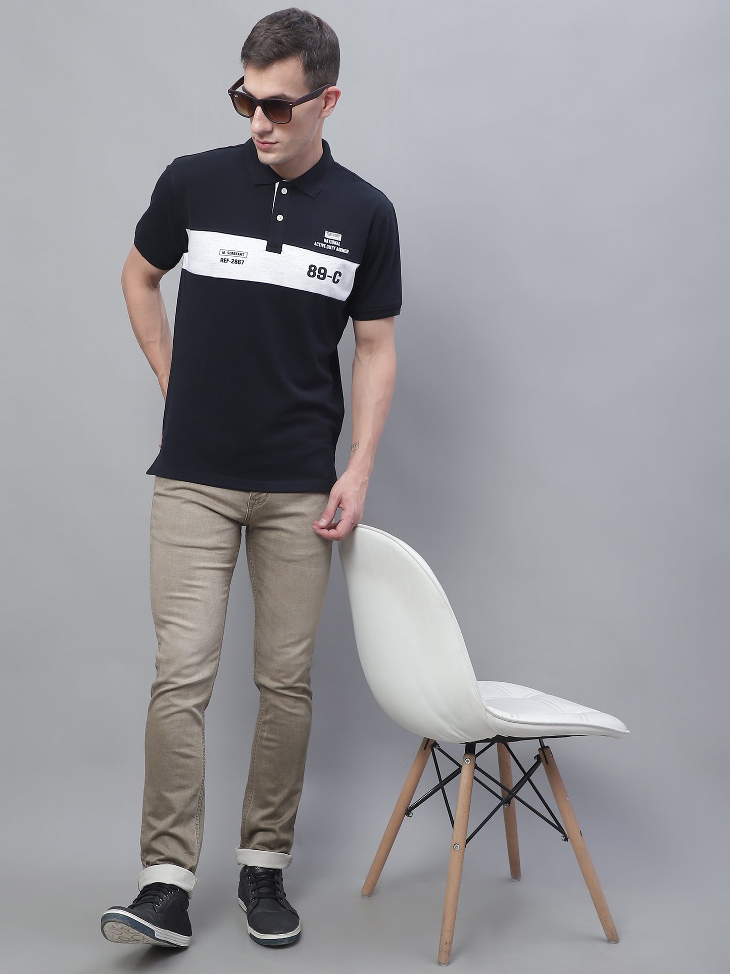 Cantabil Men Beige Jeans (7136114737291)