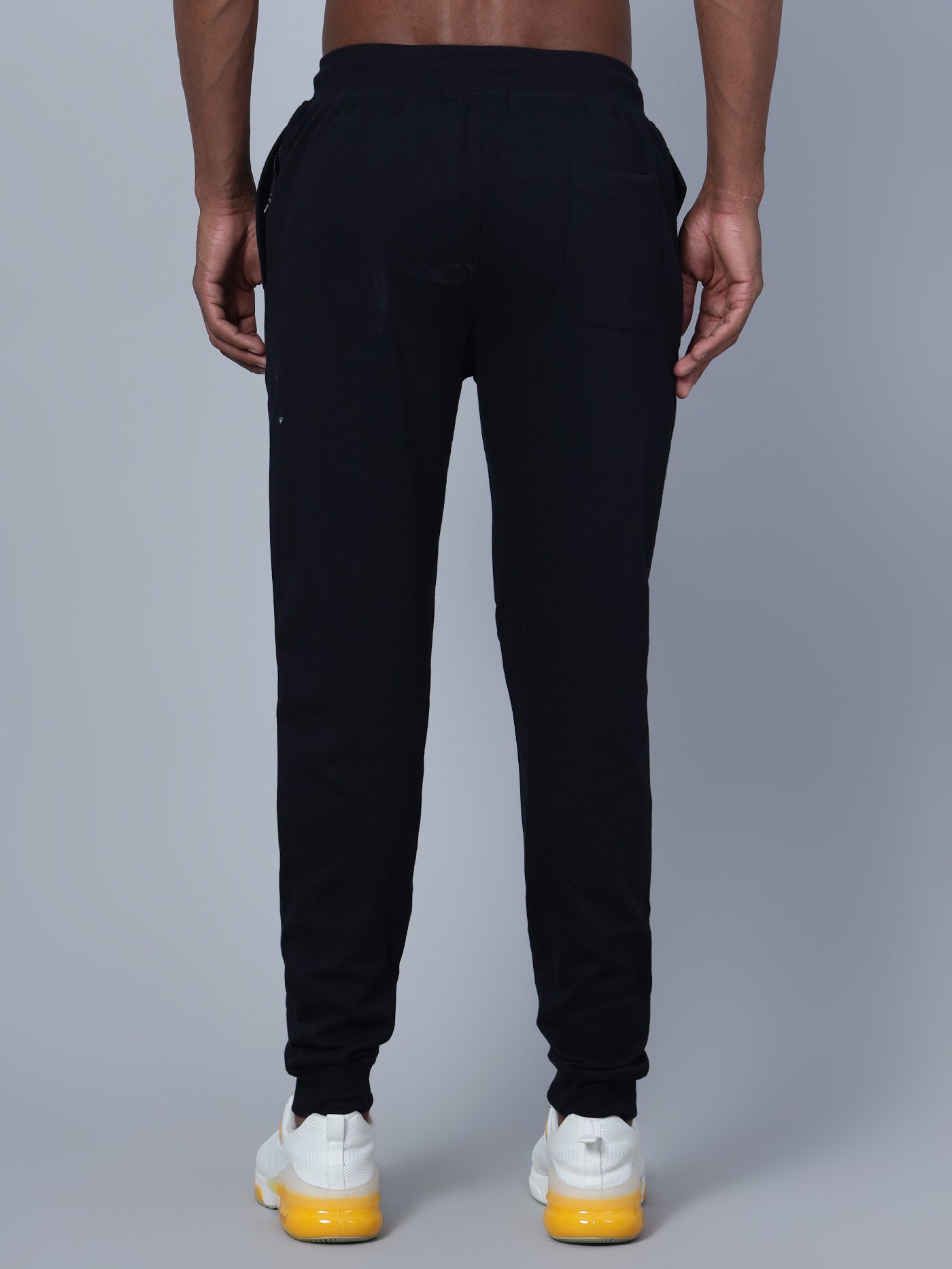 Cantabil Men Navy Blue Track Pant (7134685298827)