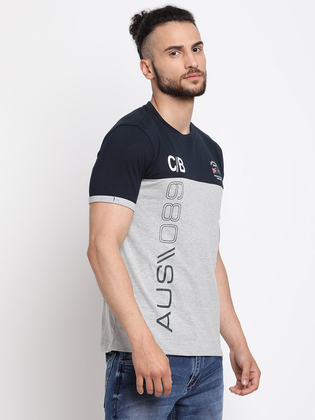 Cantabil Men's Navy T-Shirt (6769684119691)