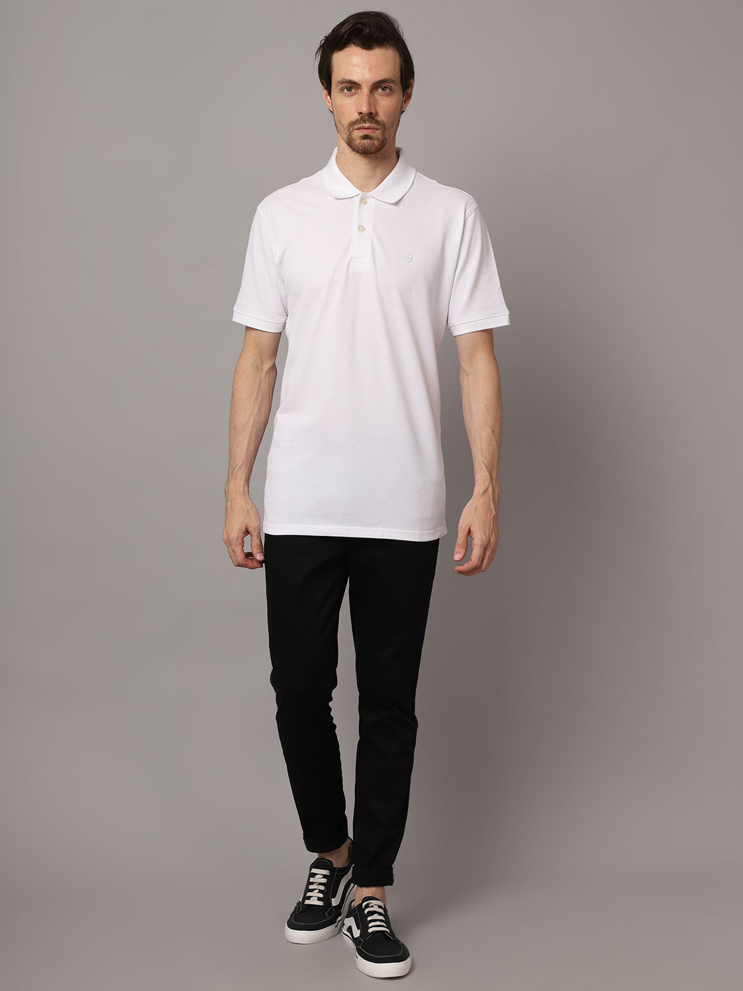 Cantabil Mens White T-Shirt (7048935800971)