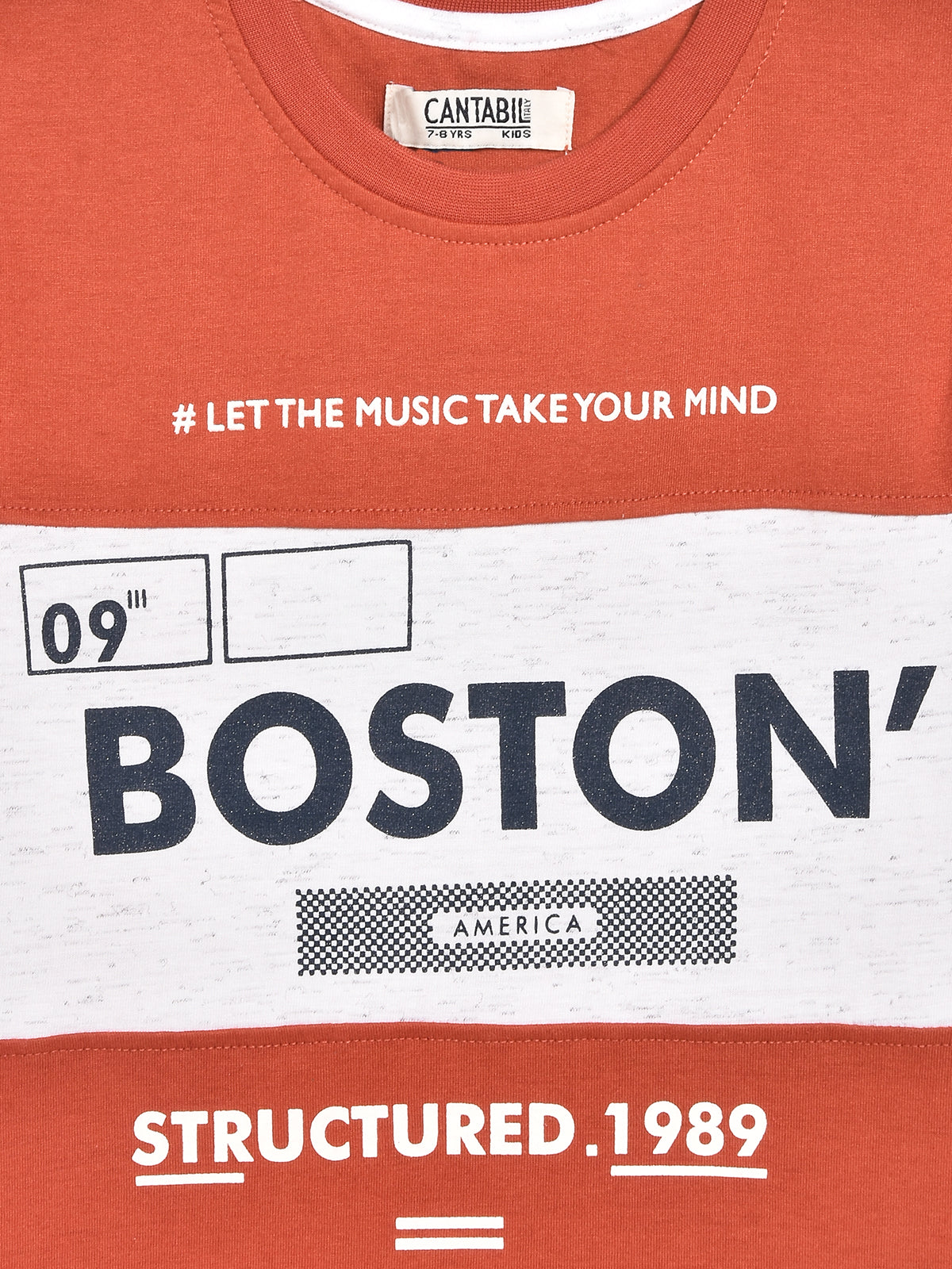 Cantabil Rust Boy's T-Shirt (6800914579595)