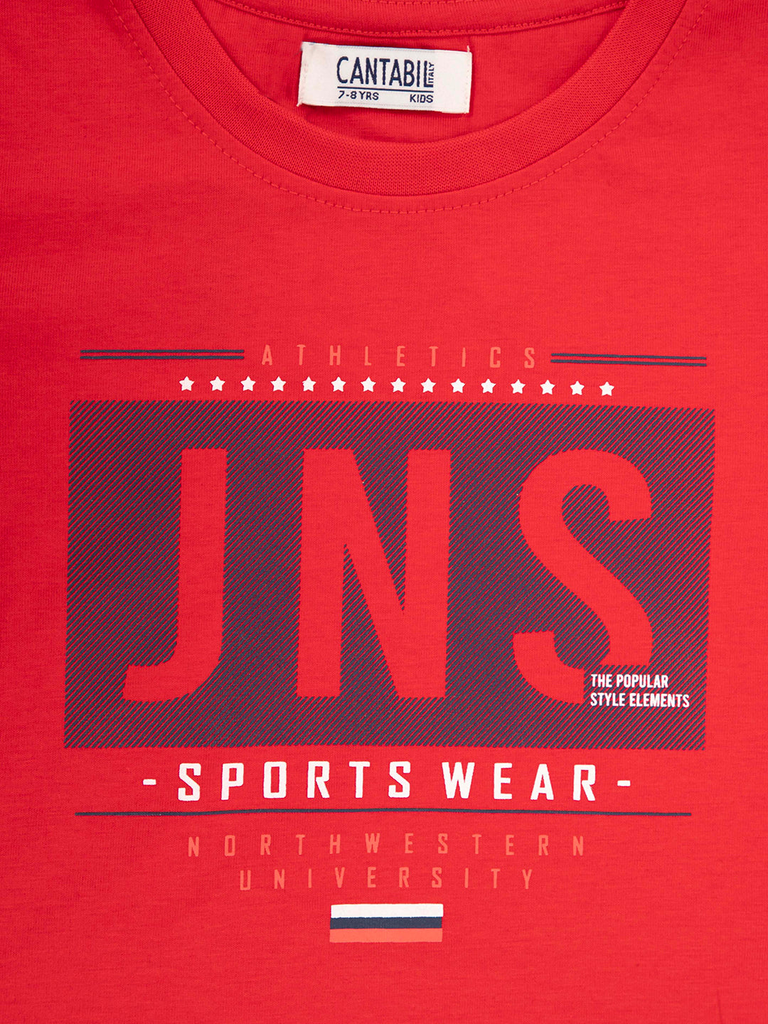 Cantabil Boy's Red T-Shirt (6845649780875)