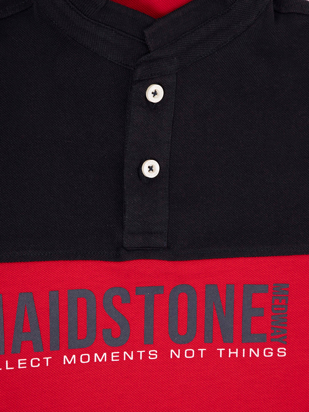 Cantabil Boy's Red T-Shirt (6845689331851)