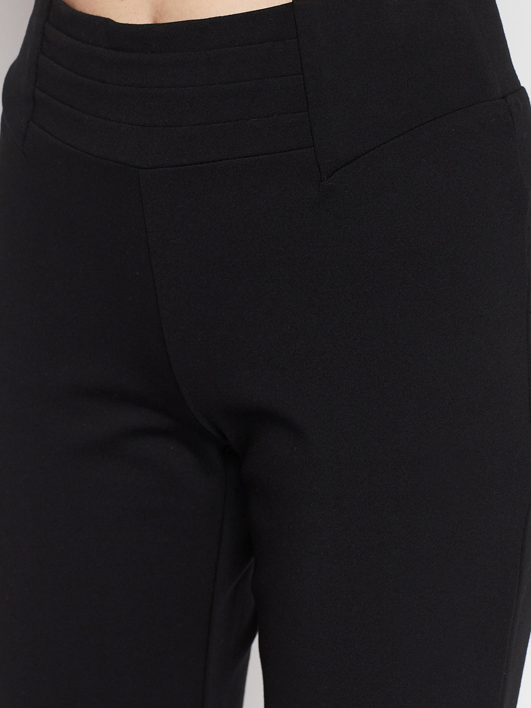 Cantabil Ladies Black Jeggings (7057816944779)