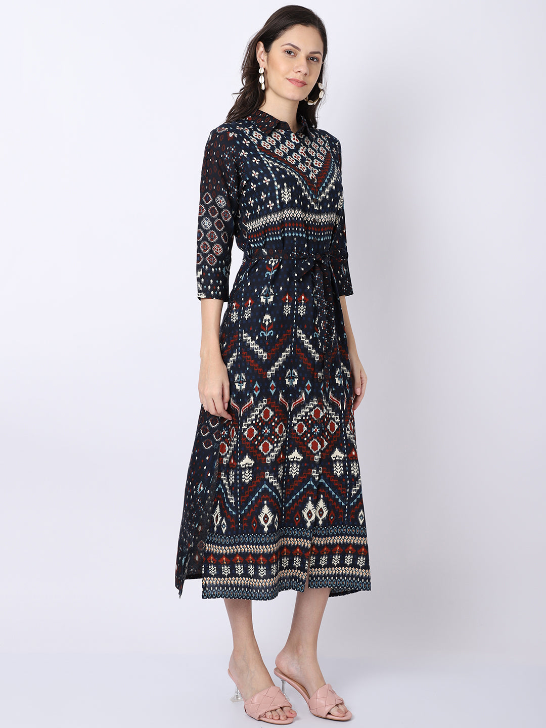 Cantabil Women's Navy Dress (6869684224139)