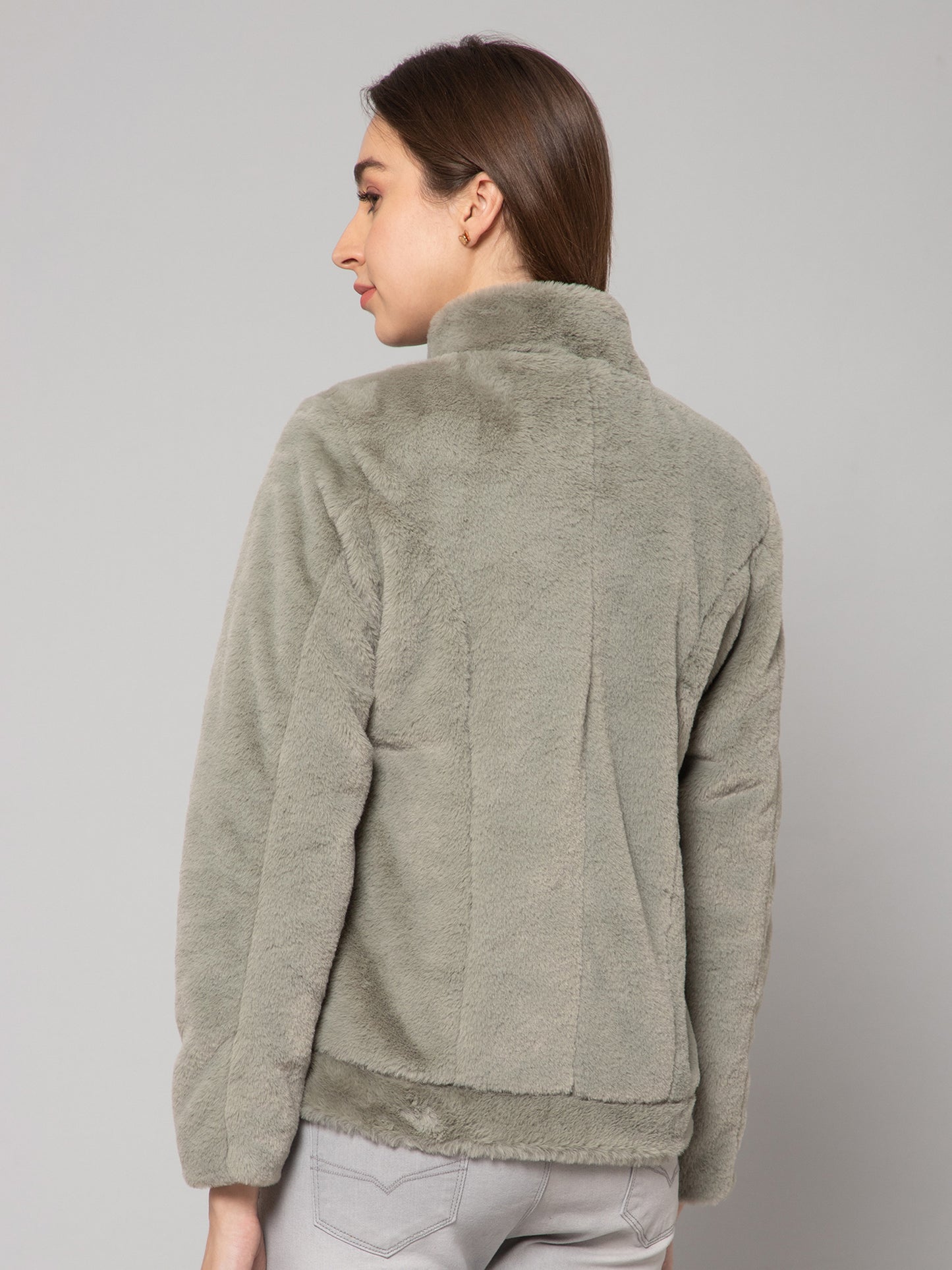 Cantabil Women Green Jacket (7083262509195)