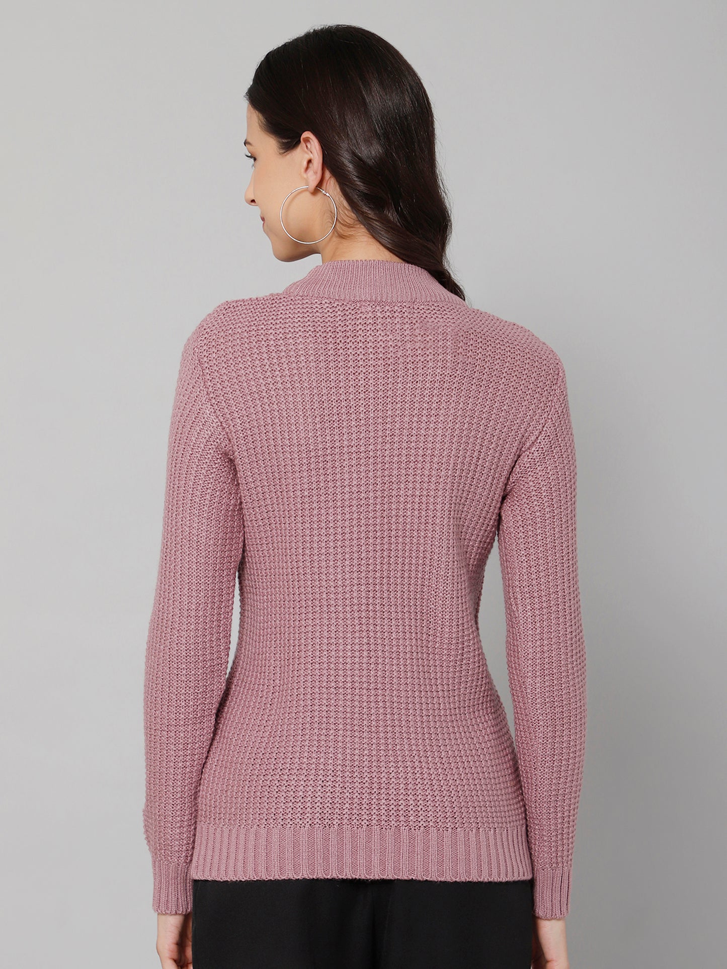 Cantabil Women Purple Sweater (7025761321099)