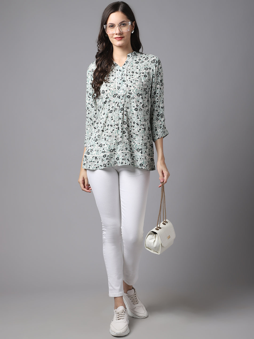 Cantabil Women's Mint Green Tunic (7018817224843)