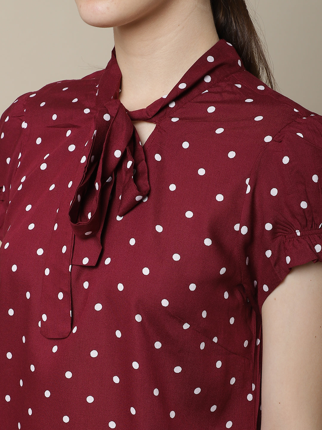 Cantabil Women's Wine Top (6994702139531)