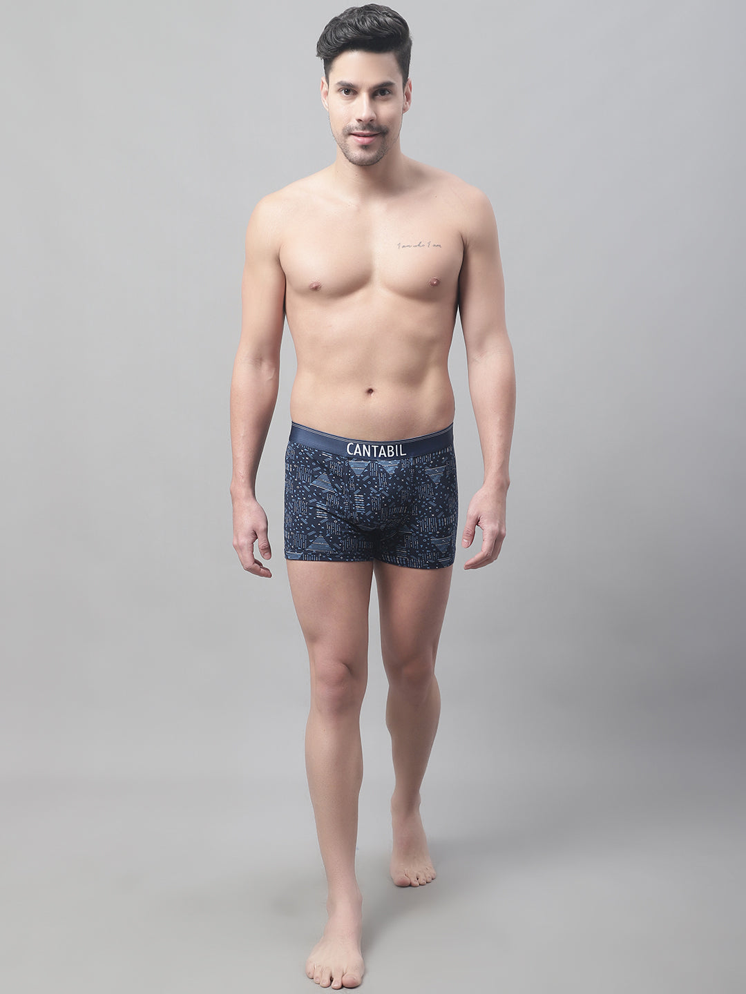 Cantabil Men Pack of 3 Navy Brief (7088354459787)