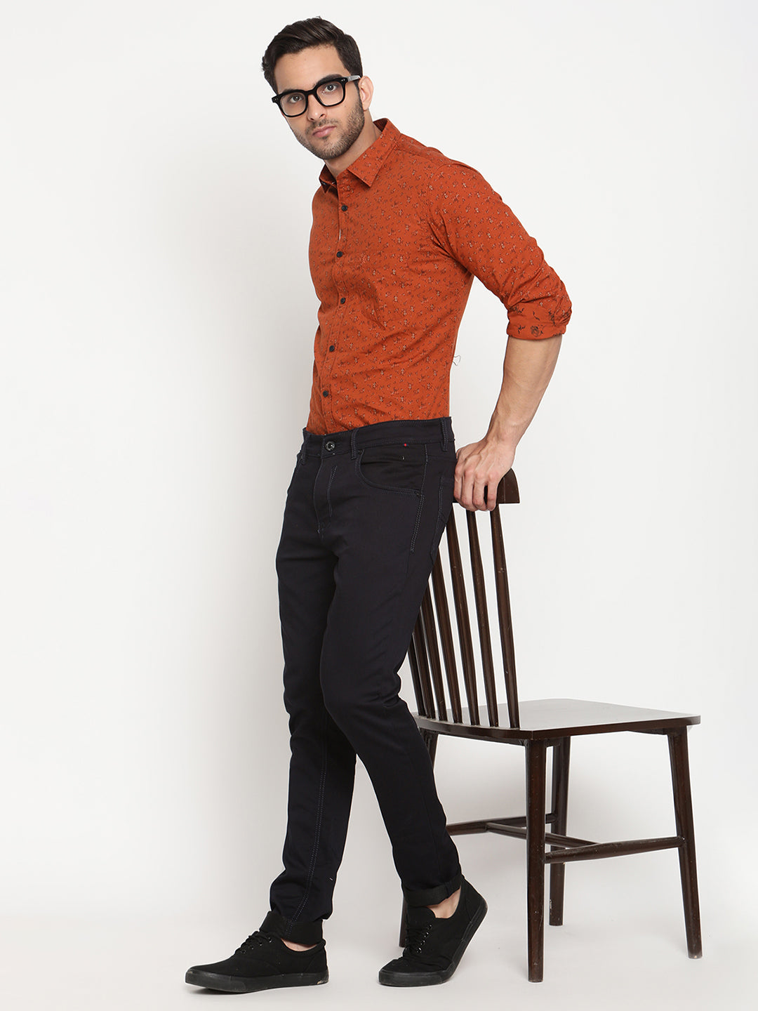 Cantabil Men's Navy Jeans (6792677097611)