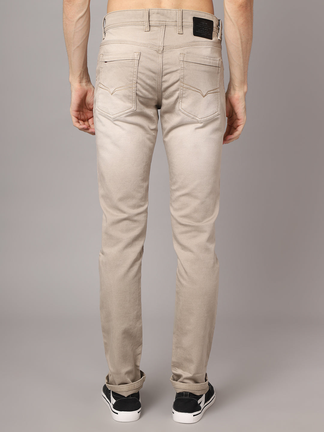 Cantabil Mens Beige Jeans (7032547311755)