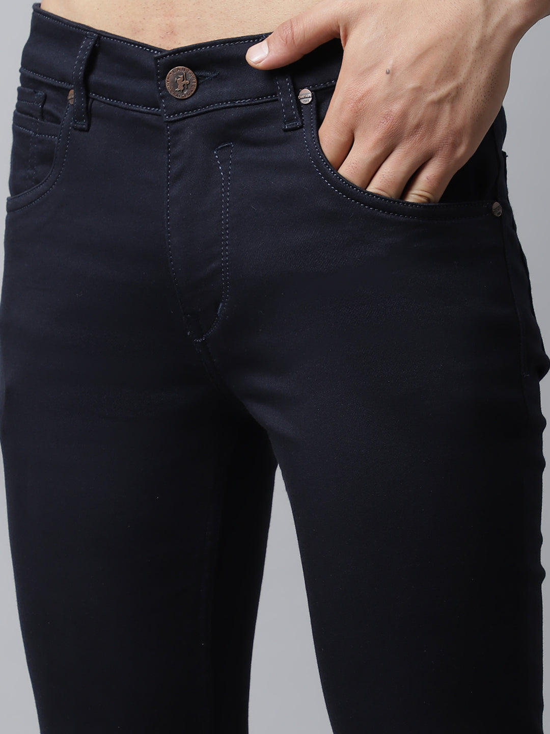 Cantabil Mens Navy Jeans (7034029277323)