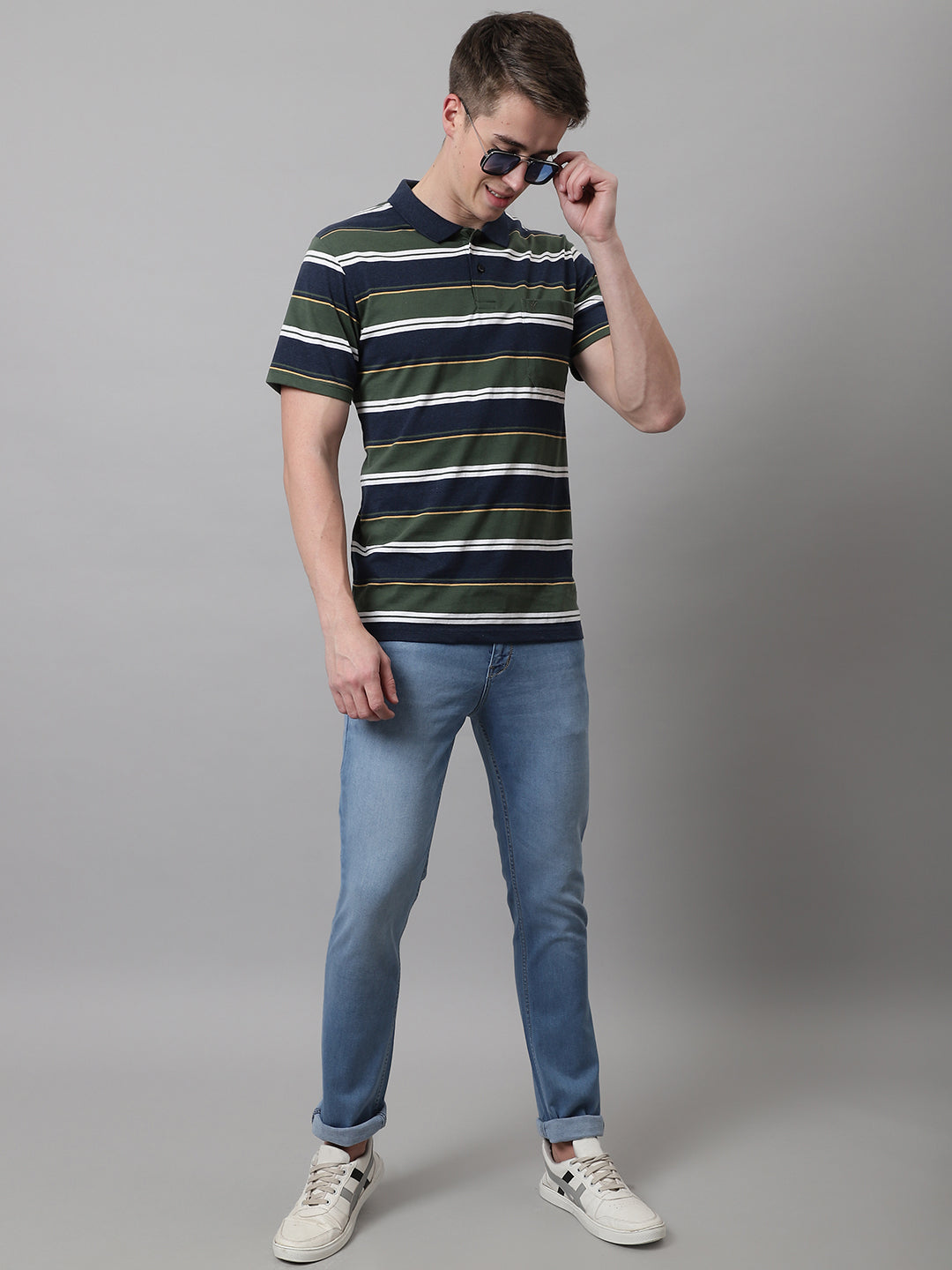 Cantabil Men's Blue Denim (7070230675595)