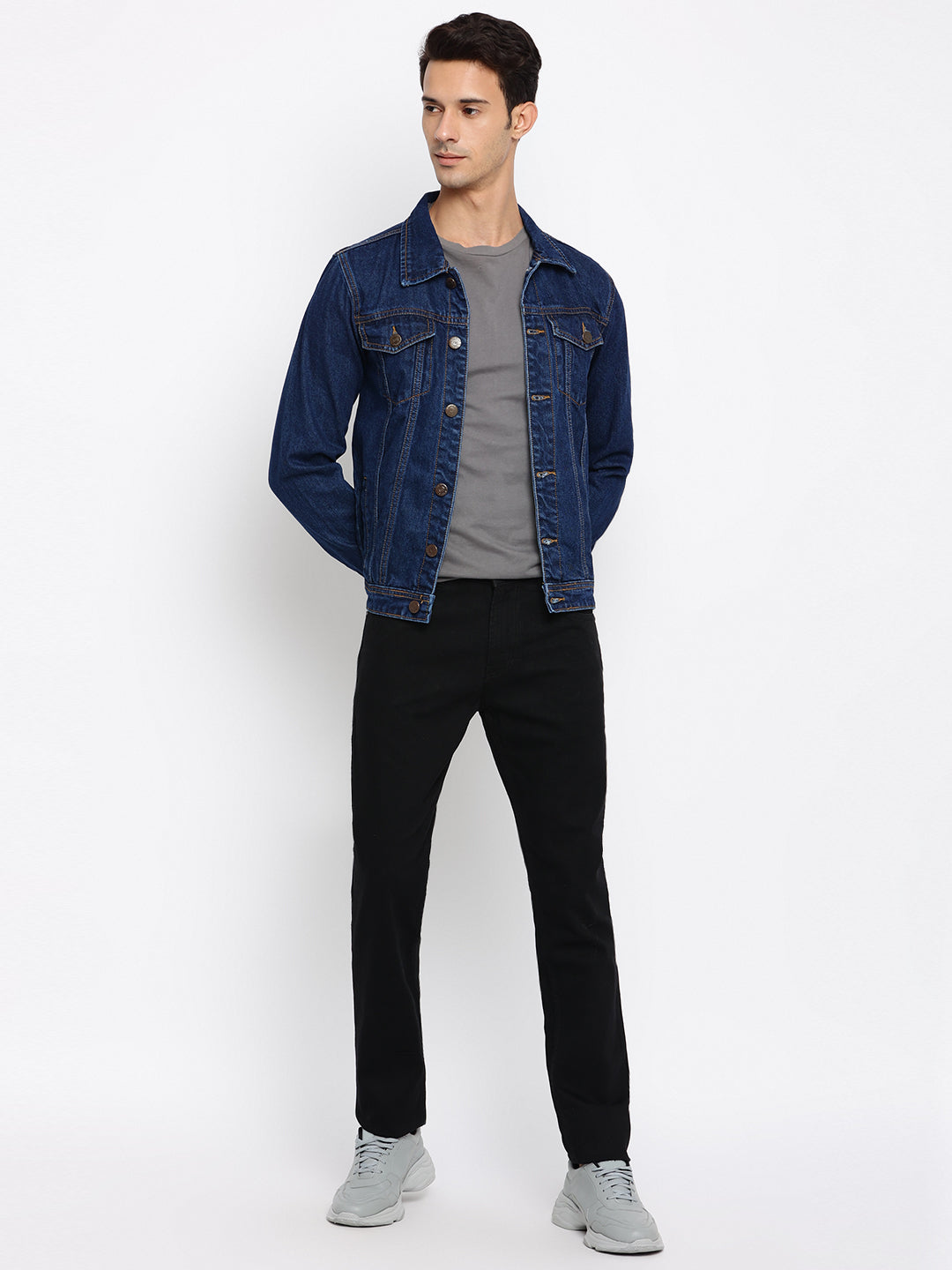 Cantabil Men Black Jeans (7046791889035)