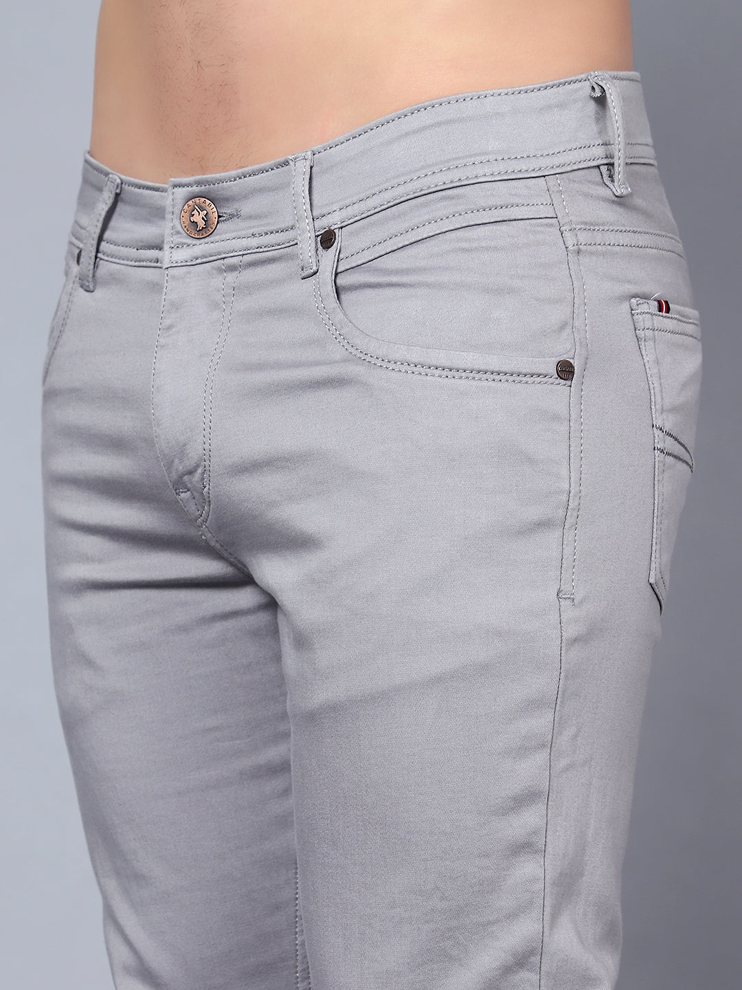 Cantabil Men Grey Jeans (7089505140875)
