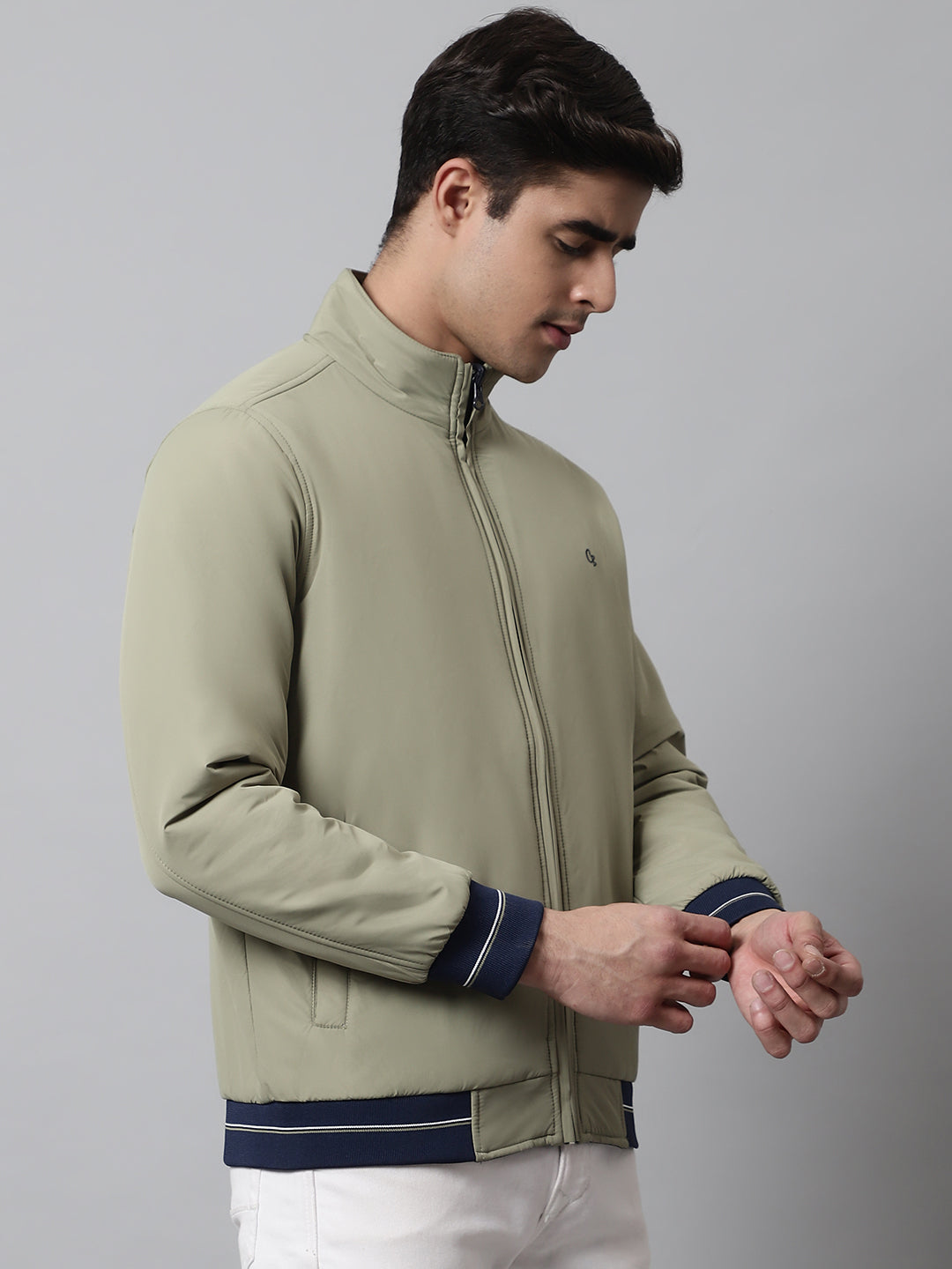 Cantabil Mens Green Reversible Jacket (7061812510859)