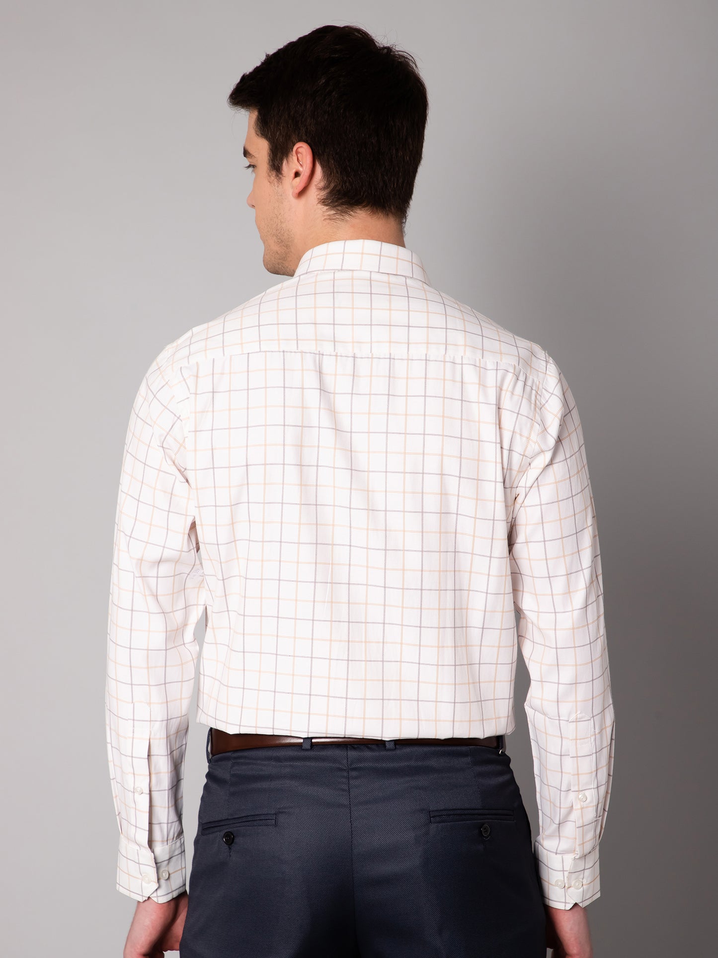 Cantabil Men's Mustard Shirt (7048918335627)