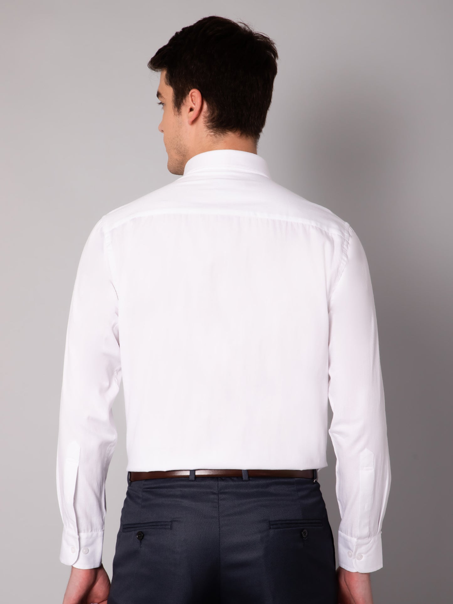 Cantabil Men's White Shirt (7048922759307)