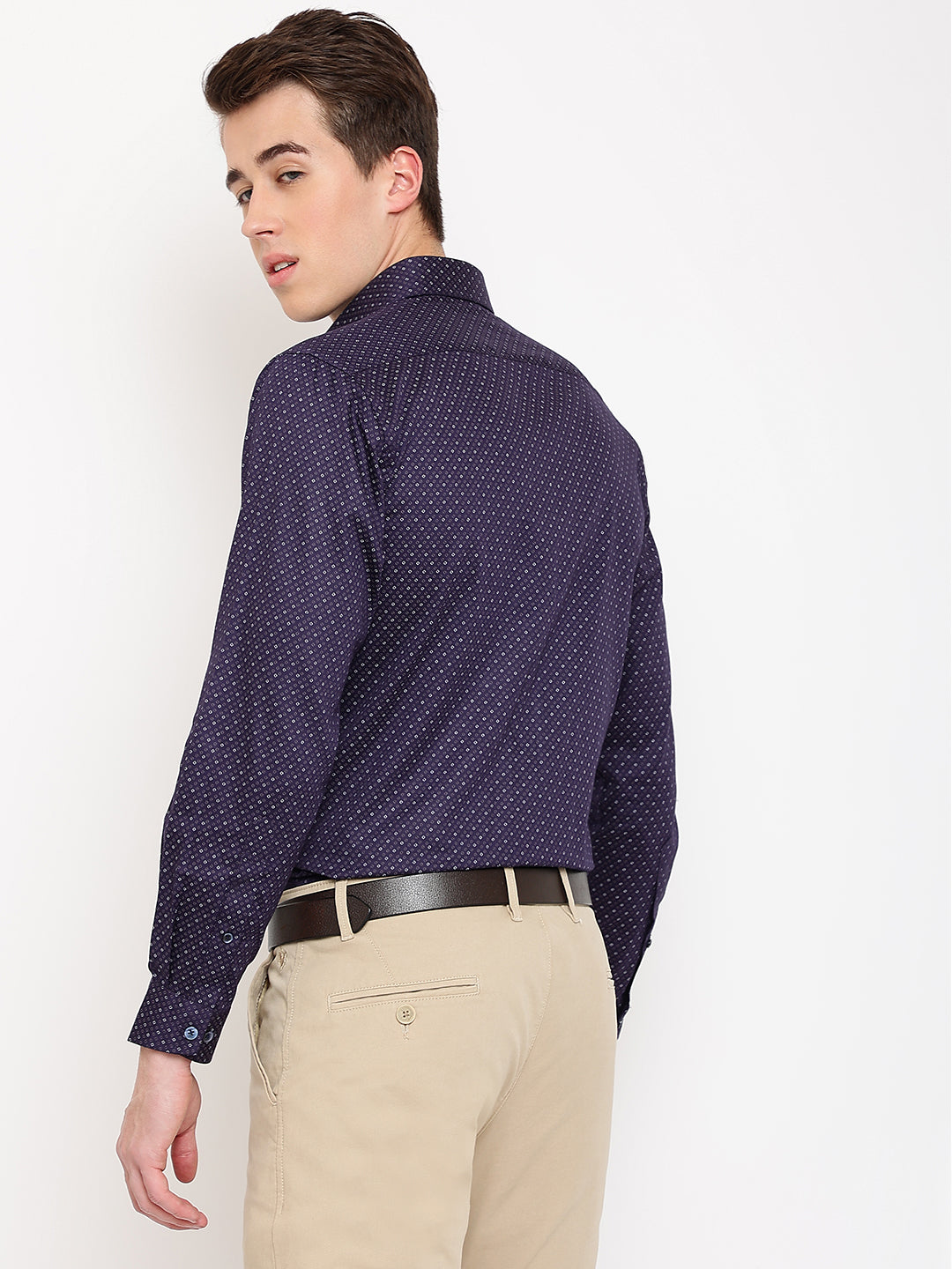 Cantabil Mens Purple Shirt (7068740059275)