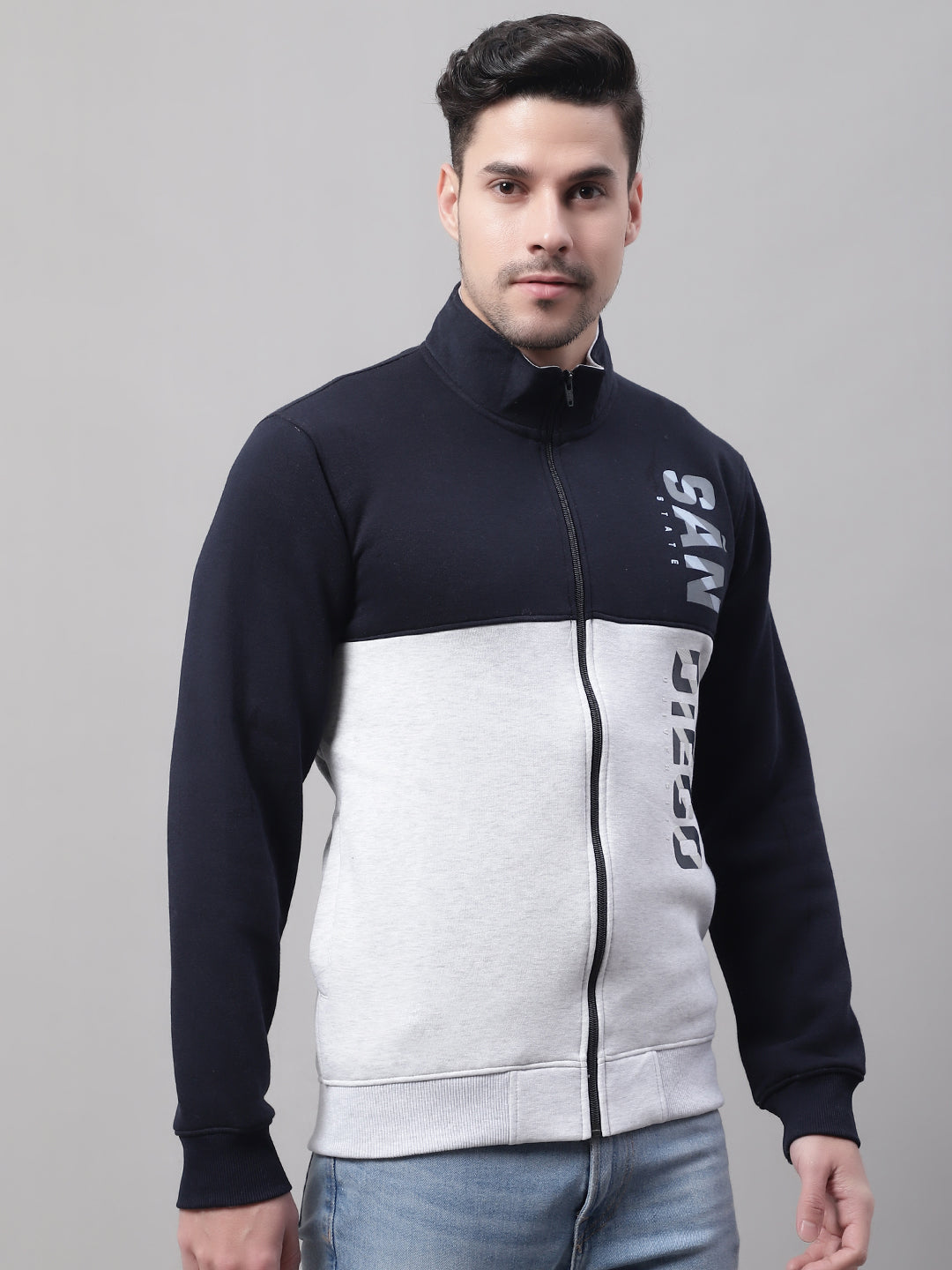 Cantabil Men Navy Sweatshirt (7089030332555)