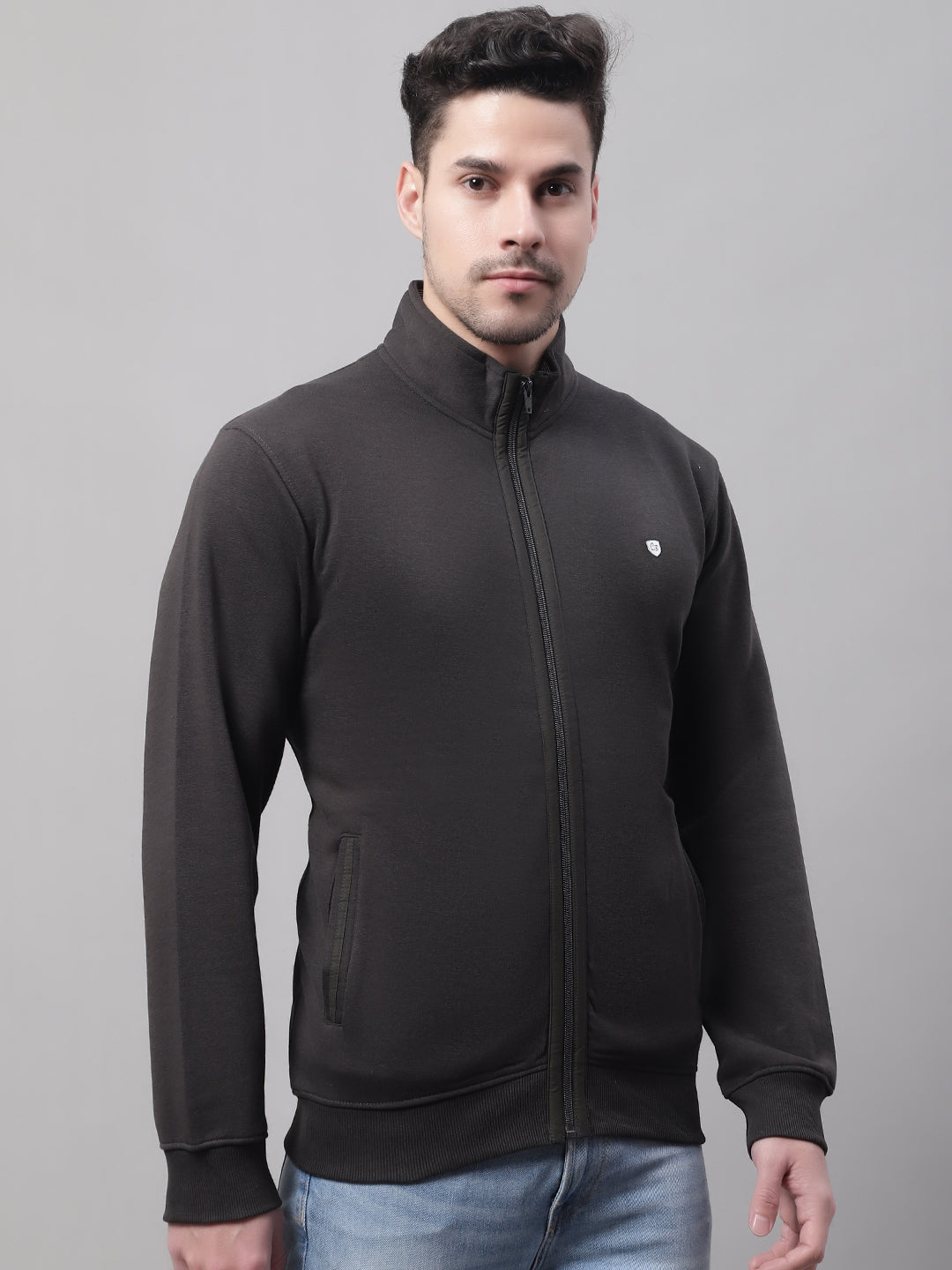 Cantabil Men Olive Sweatshirt (7089038753931)