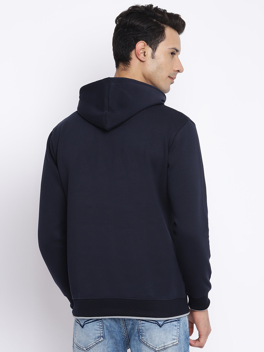 Cantabil Men Navy Sweatshirt (7046757548171)