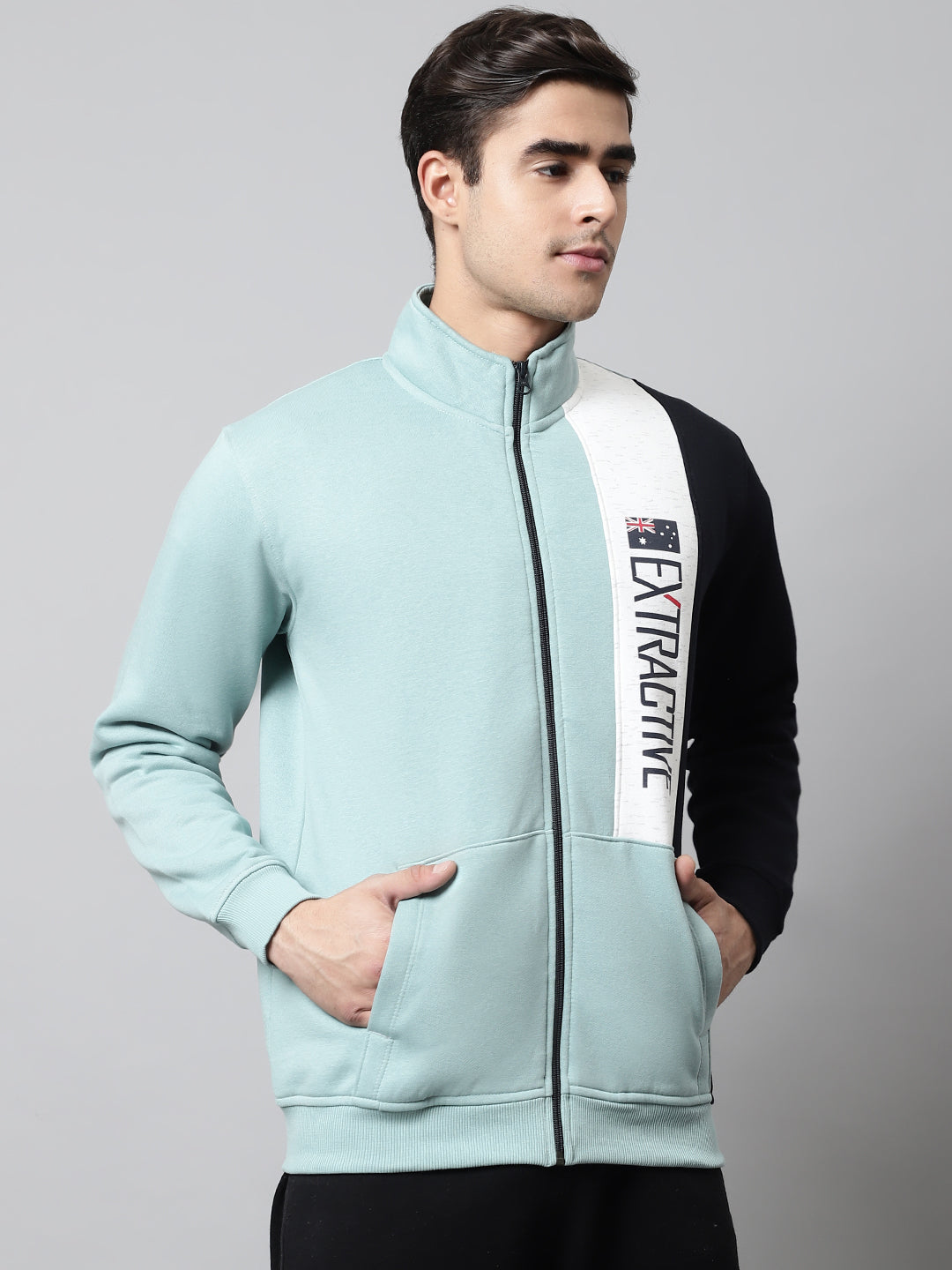 Cantabil Mens Light Green Sweatshirt (7063559569547)