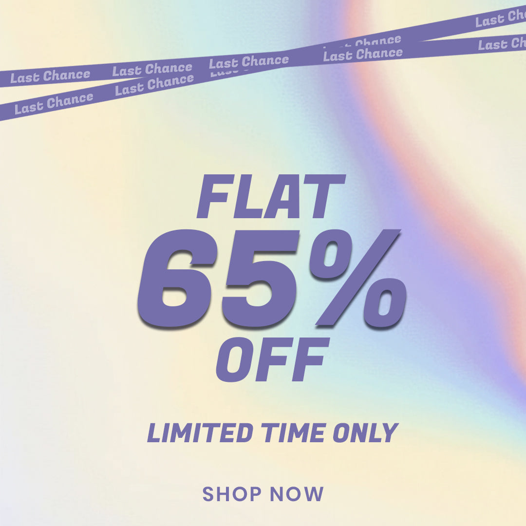 FLAT 65% OFF