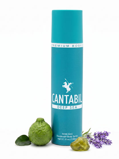 Cantabil Unisex Deep Sea Deodorant Spray Pack of 3 | 450ml