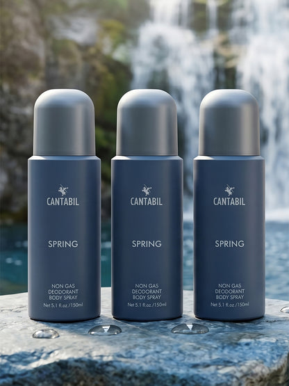 Spring Deo Perfume for Men & Women | 3X150ml Long Lasting Body Spray Deodorant