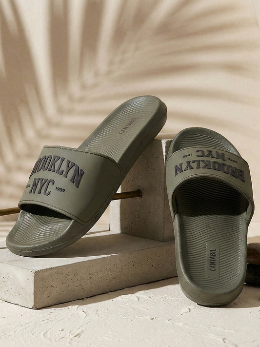 Sliper for Men | Lightweight & Comfortable with Cushioned Insole Silicon Upper EVA Sole Slip On Closure (Copy)