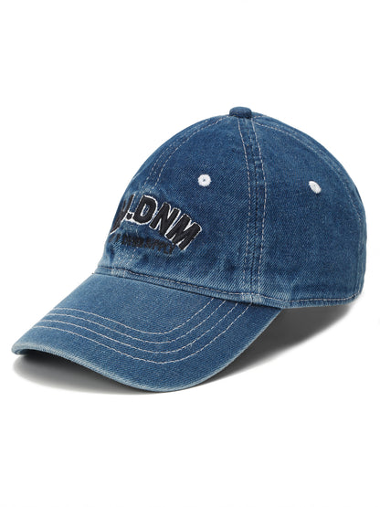 Unisex Denim Blue Medium Fade Fashion Single Side Cap