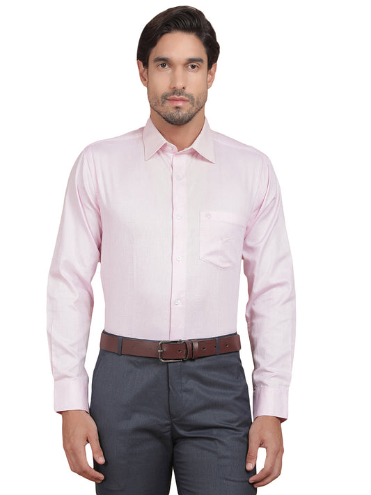 Formal Shirt for Men l Breathable & Soft with Color Fastness Regular Fit  Cotton Fabric Solid Pattern