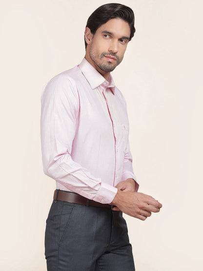 Formal Shirt for Men l Breathable & Soft with Color Fastness Regular Fit  Cotton Fabric Solid Pattern