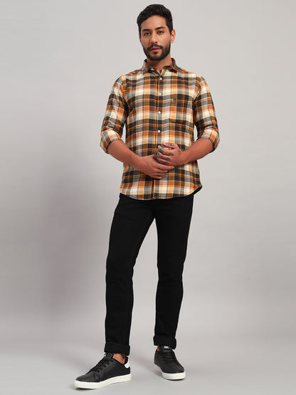 Denim Jeans for Men l Breathable & Soft with Color Fastness Ultra Narrow Fit Cotton Fabric Solid Pattern Button Closure