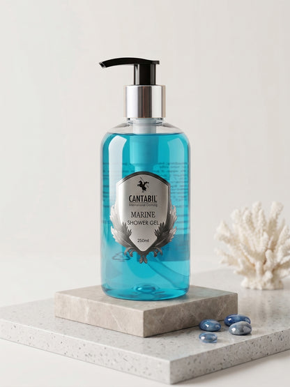 Luxury Marine Shower Gel for Men & Women | Pack of 2 x 200ml Each | Unisex Bodywash | Deep Cleansing, Hydrating, Moisturising | Suitable for All Skin Types