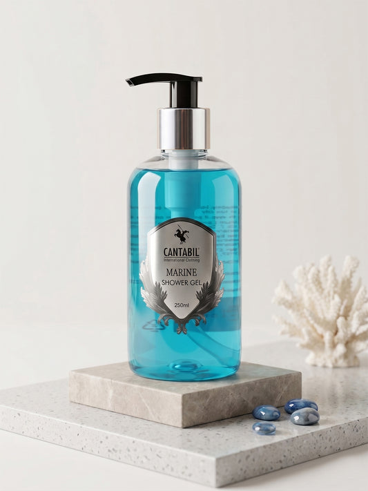 Luxury Marine Shower Gel for Men & Women | Pack of 2 x 200ml Each | Unisex Bodywash | Deep Cleansing, Hydrating, Moisturising | Suitable for All Skin Types