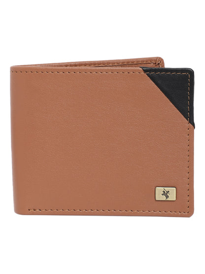 Men's Solid Tan Soft Wallet