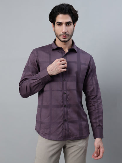 Casual Shirt for Men | Breathable & Soft with Color Fastness Regular Fit Spread Collar Neck Cotton Blend Fabric Printed Pattern