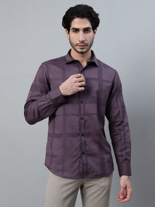 Casual Shirt for Men | Breathable & Soft with Color Fastness Regular Fit Spread Collar Neck Cotton Blend Fabric Printed Pattern