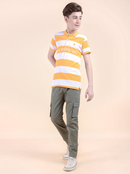 Casual Jogger for Boys l Breathable & Soft with Color Fastness Regular Fit Cotton Fabric Button Closure Solid Pattern
