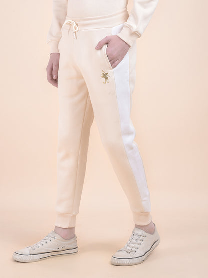 Casual Trackpant for Boys l Breathable & Soft with Color Fastness Regular Fit Fleece Fabric CUT N SEW Pattern Drawstring Closure