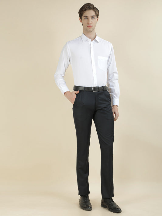Formal Shirt for Men l Breathable & Soft with Color Fastness Regular Fit Pure Cotton Fabric Solid Pattern