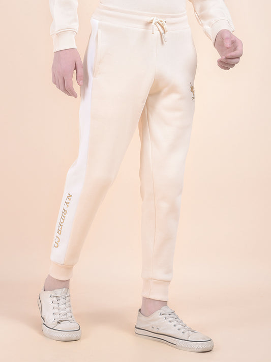 Casual Trackpant for Boys l Breathable & Soft with Color Fastness Regular Fit Fleece Fabric CUT N SEW Pattern Drawstring Closure
