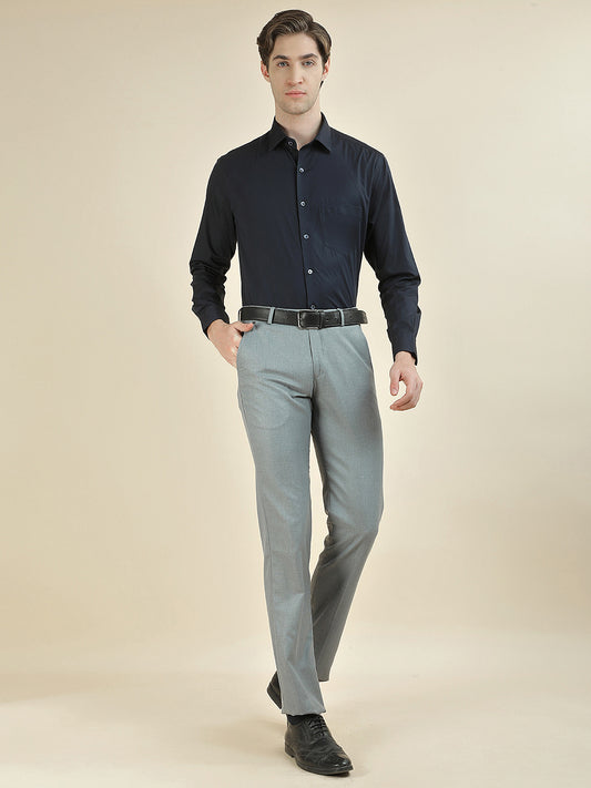 Formal Shirt for Men l Breathable & Soft with Color Fastness Regular Fit Pure Cotton Fabric Solid Pattern